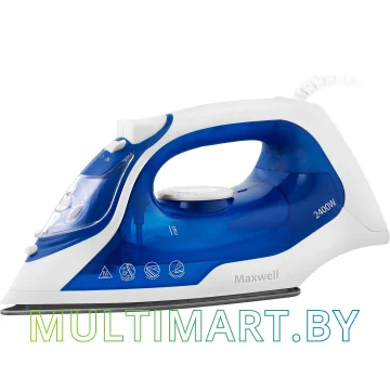 Утюг Maxwell MW-3007 MC (синий/белый)